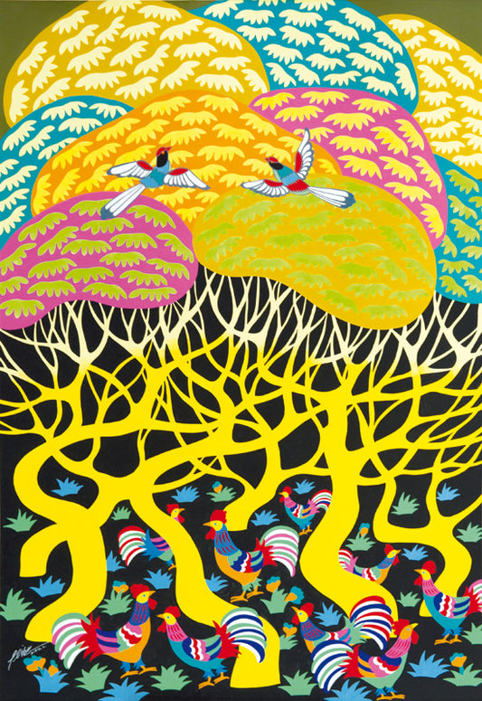 La danse des arbres dorés