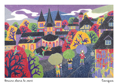 Bruine dans le vent - Conques